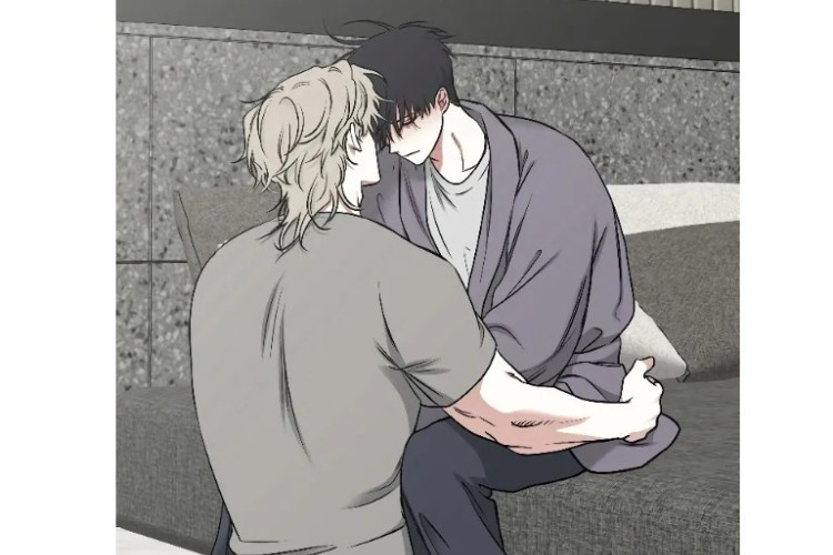 Manhwa La Noche que Llega a la Ribera Capítulo 105 en Español, Kim Euihyun es Muy Cariñoso con el Niño