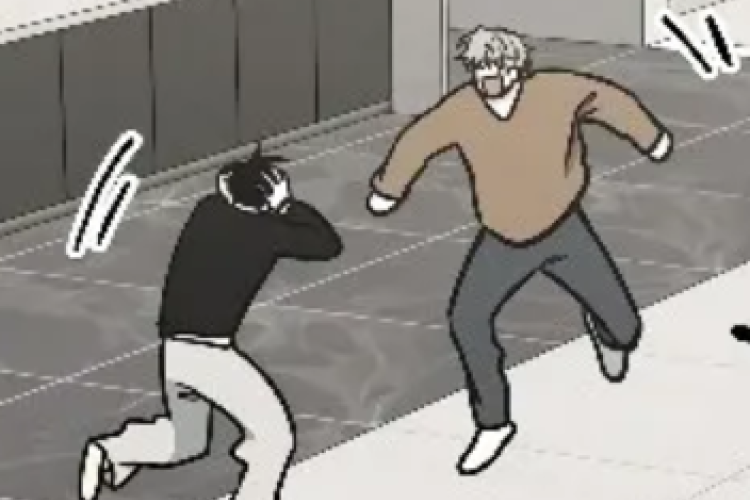 Pánico buscando *¡jaja! Leer Manhwa BL La Noche Que llega a la Ribera Capítulo 113 en español