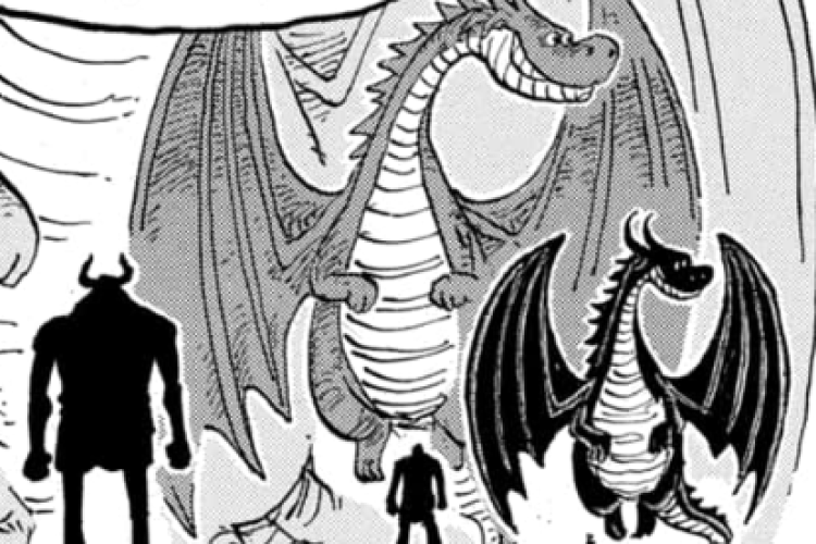 RAW del Manga One Piece Capítulo 1177 en Español, ¡La historia del Dragón Negro!